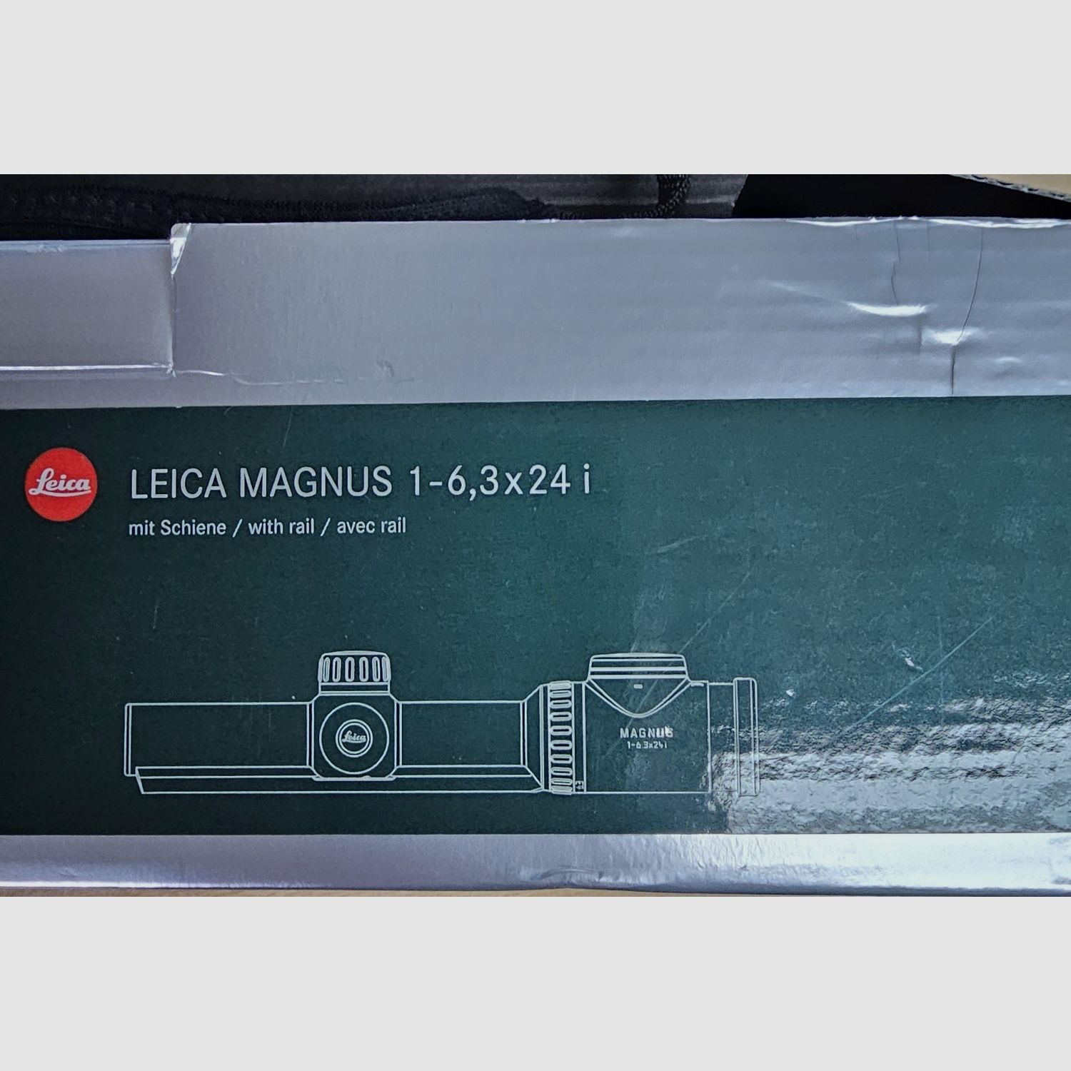 LEICA MAGNUS 1-6.3x24i, CircleDot, driven hunt, with Innogun tactical quick-release mount, image 5 of 6
