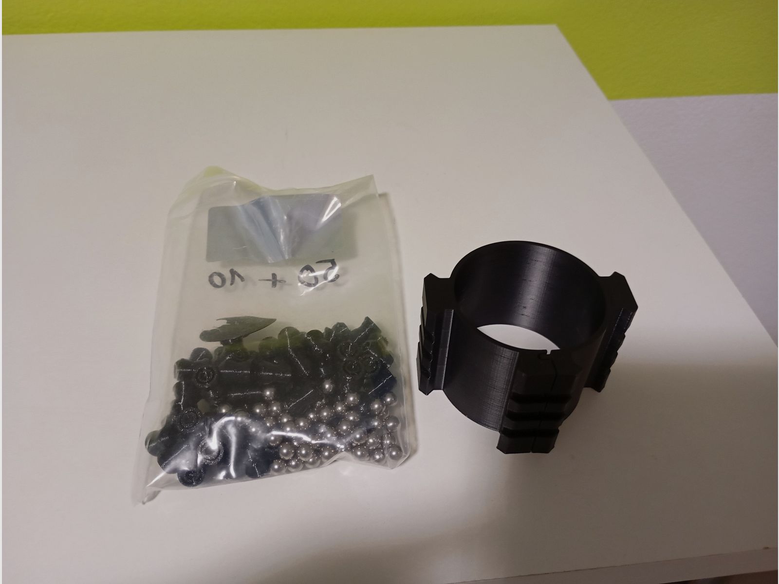 Hp Max Bottle Clamp con accessori