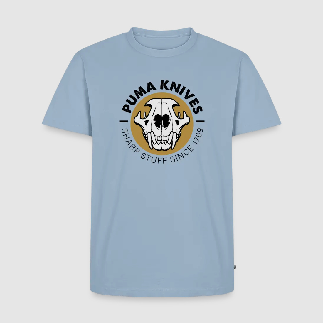 PUMA Men’s Premium T-Shirt "Skull Frontal Sharp Stuff"
