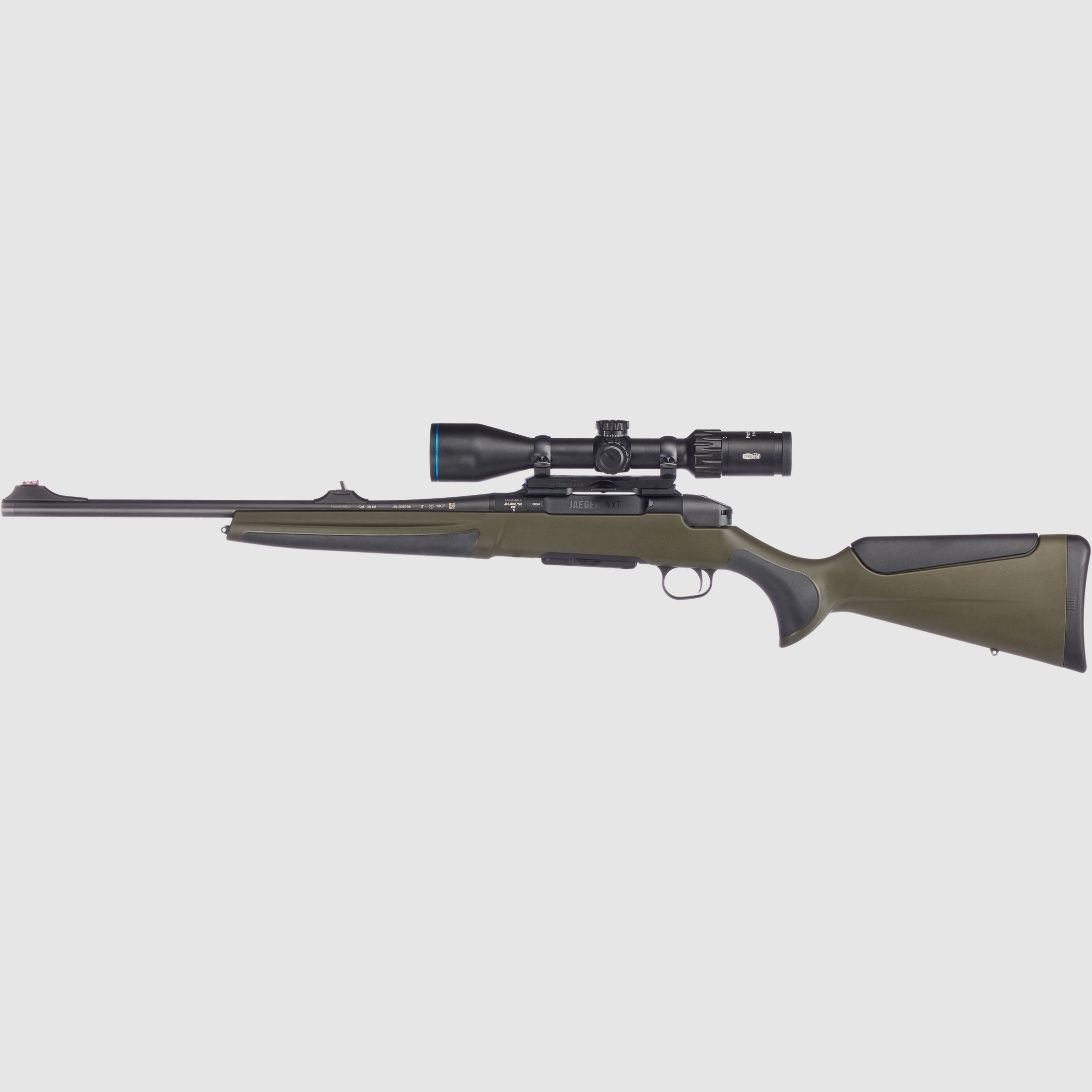 Oferta completa Haenel NXT Composite con MeoHunterR5 3-15x50 SFP, cal. .30-06 Spr.