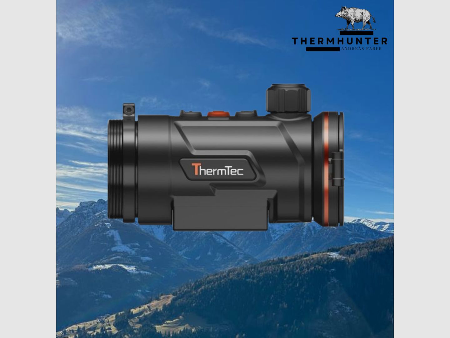 ThermTec Hunt Pro 650 inklusive Adapter Wärmebildvorsatzgerät