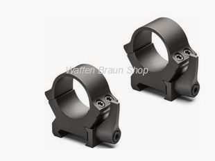 Leupold QRW ring mount for Weaver profile, matte black, 1", low