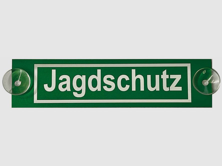 Schild Jagdschutz
