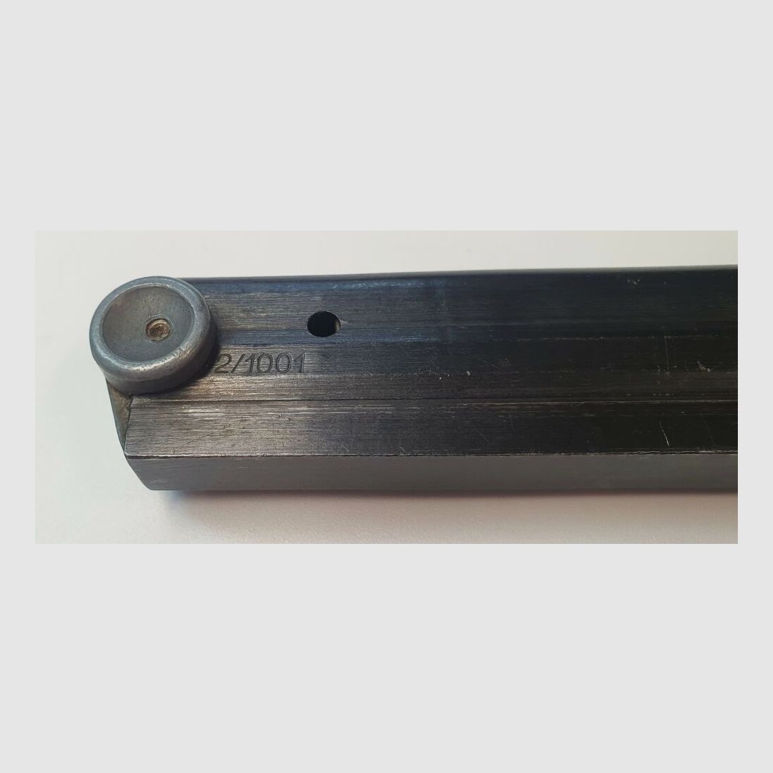 VEB Ernst-Thälmann-Werk Suhl Originalmagazin DDR VoPo für Pistole Mauser P08 - 9mmLuger - 8 Schuss