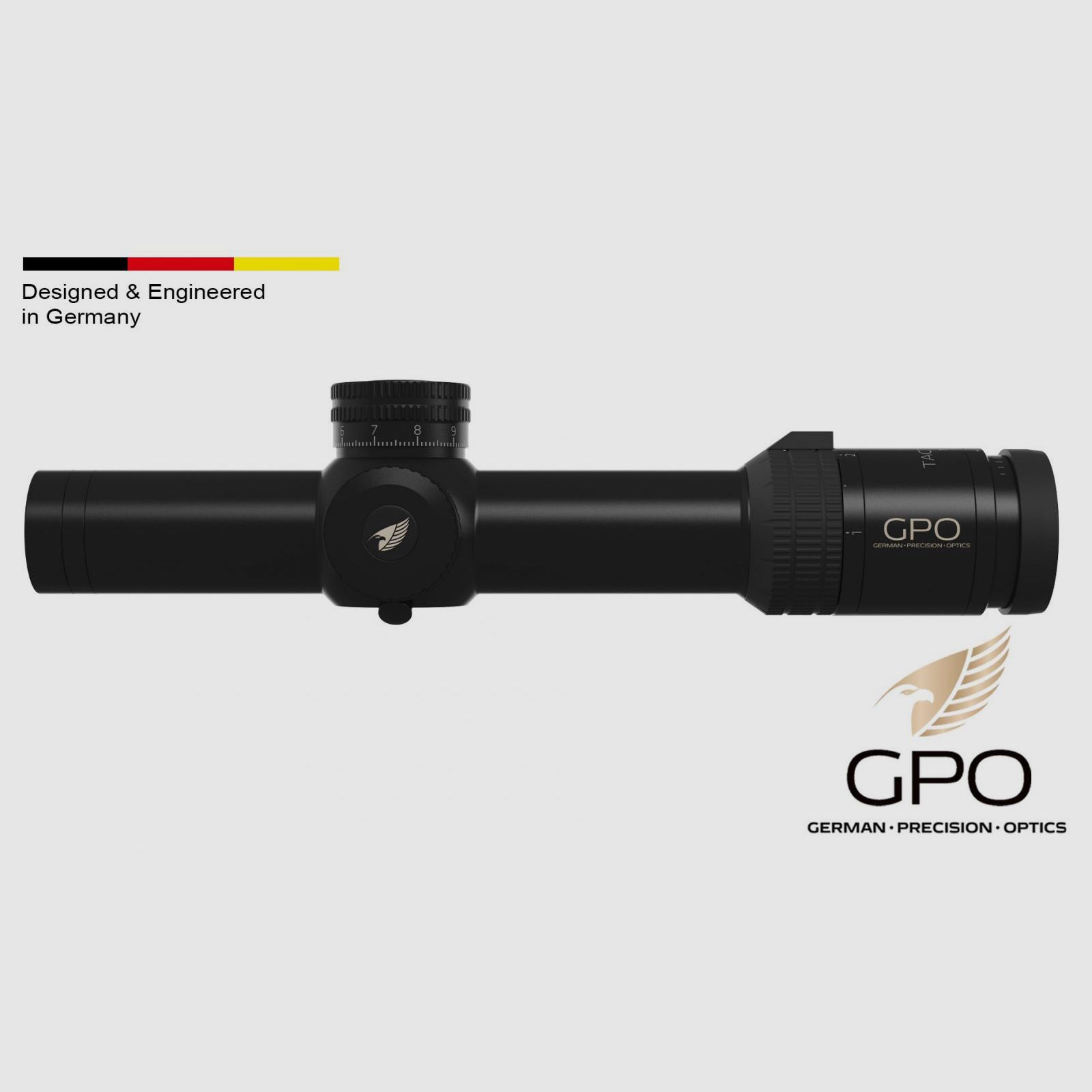 GPO Zielfernrohr Tac 1-8x24i HSi