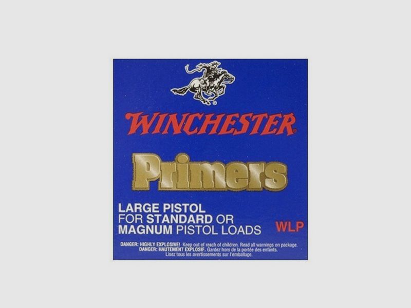 Winchester Zündhütchen große Pistole WLP