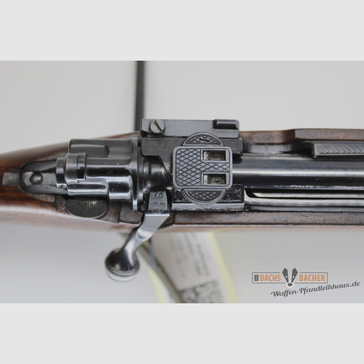 Rep. carabine J. Hensel Rothenburger Waffeneck cal. 7x64 98er conversion de chasse avec gâchette, image 9 sur 9