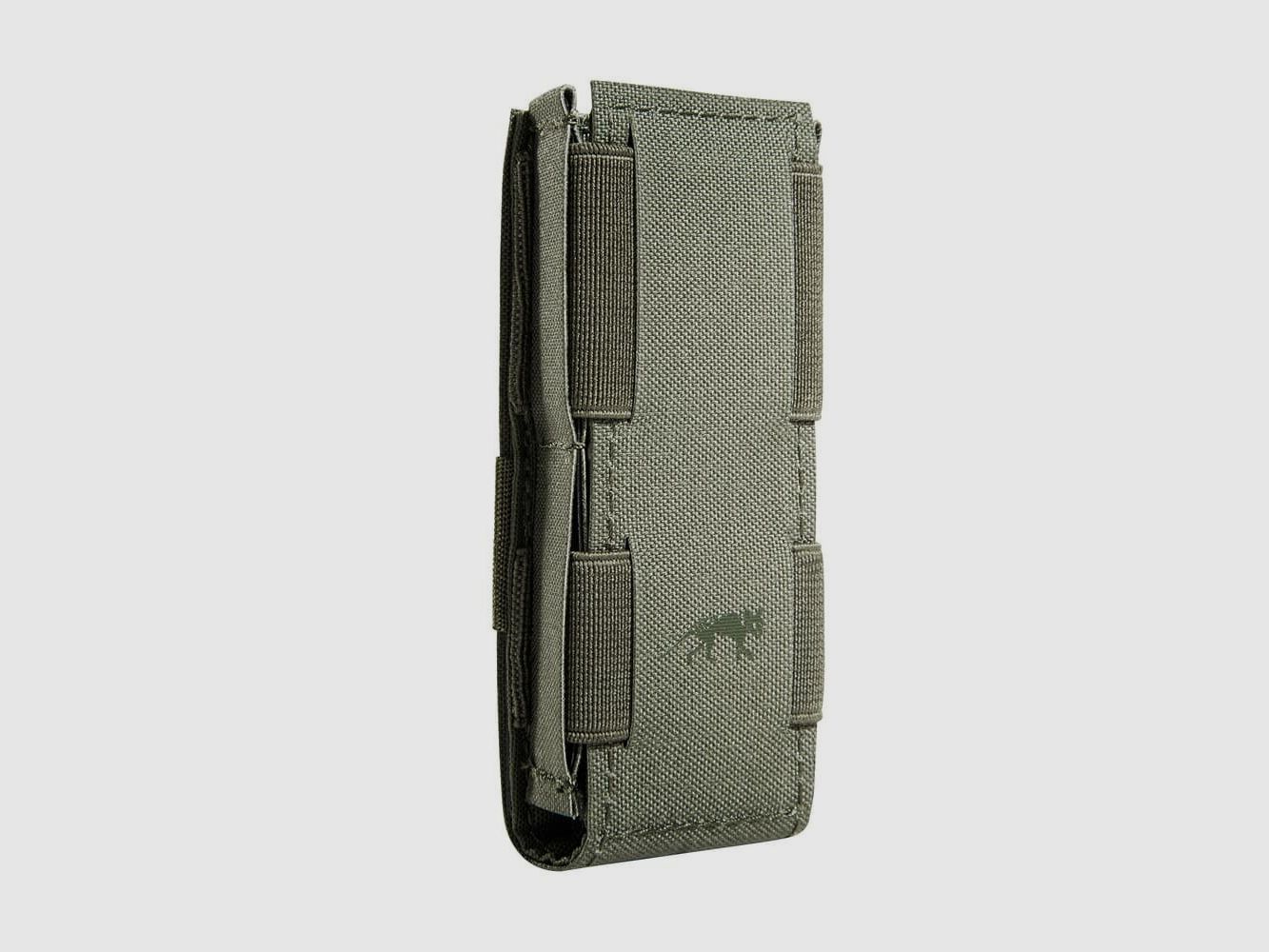 Tasmanian Tiger SGL PI Mag Pouch Steingrau-Oliv IRR