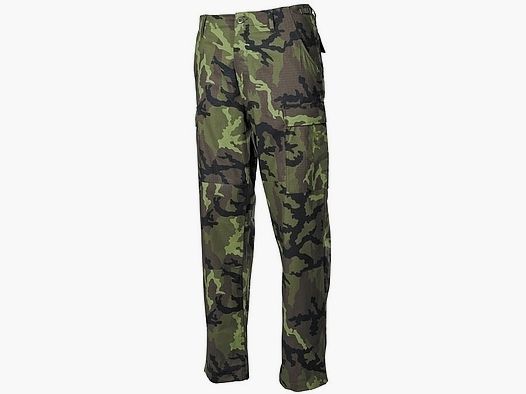 Pantalones de combate BDU de EE. UU., Rip Stop, M 95 CZ camuflaje