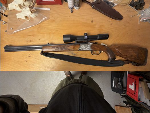 Blaser B95 BBF 30-06 20/76 con barrel intercambiable .22 mag