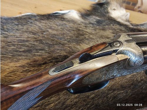 Fucile doppietta Merkel 12/70