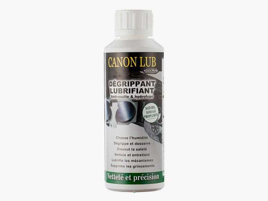 CANON LUB - Dégrippant et lubrifiant - CANON LUB FLACON DE 250 GR