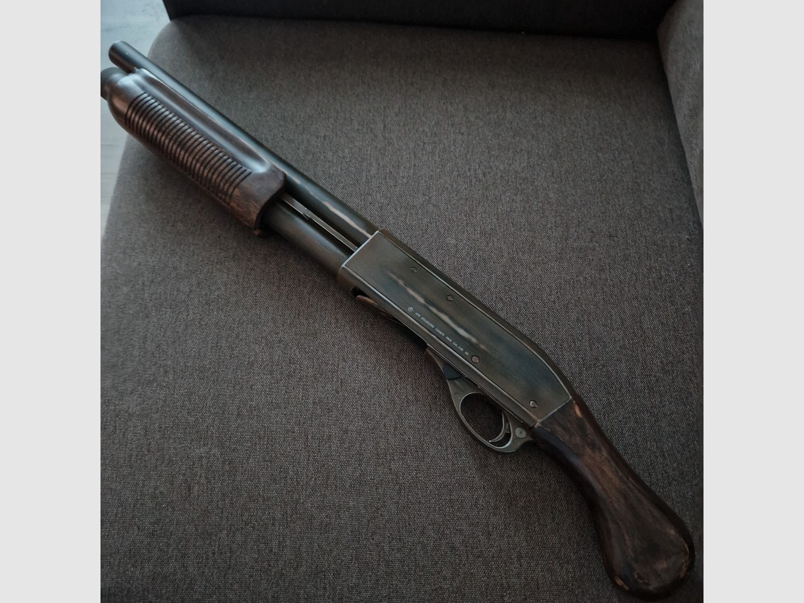 R.A.M CAM870-DB Devil Battle Worn Edition Pump with F marking 2020 gun cal. 0.68