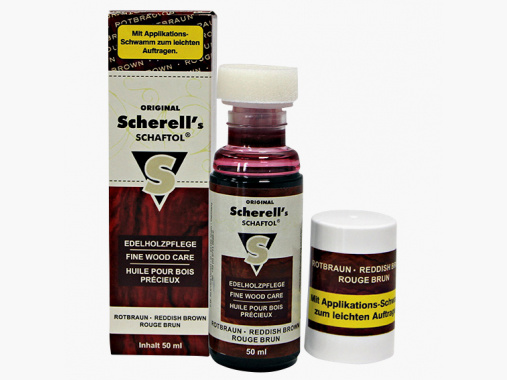 Aceite para culatas Ballistol con esponja de aplicación (marrón rojizo) |