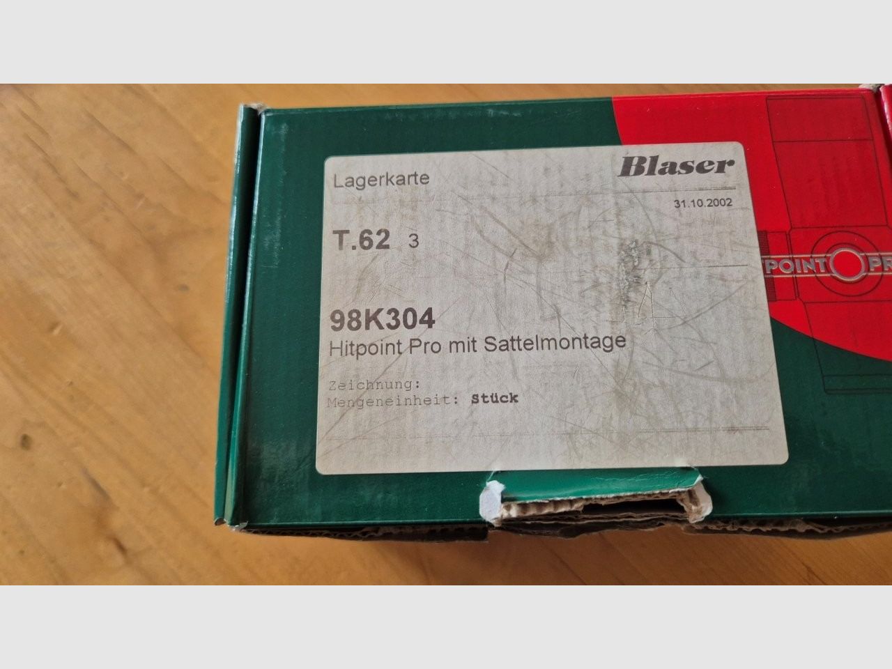 Rifle Blaser R93 Cal. 9,3x64 con dos ópticas