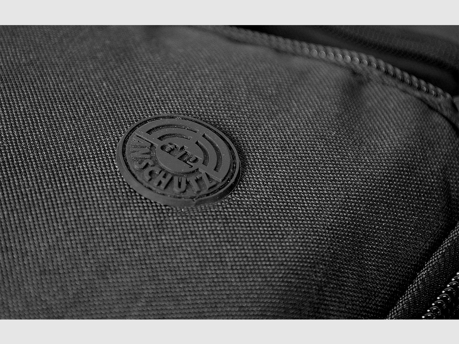 Bolsa de tiro ahg-Anschütz para armas cortas y accesorios (negra)