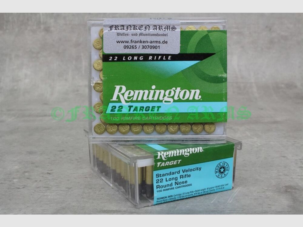 Remington Target .22 l.r. 40gr. 2.59g 100 pieces quantity discounts