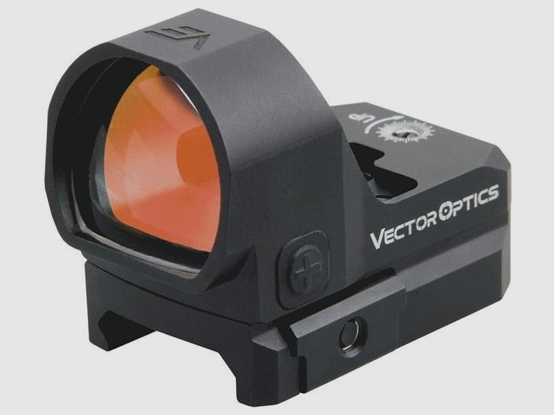 VECTOR OPTICS Red Dot Visier Frenzy XL 1x22x26 3 Moa Leuchtpunktvisier Rotpunktvisier Reflexvisier für Jagd Pistole Armbrust