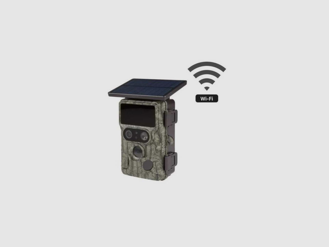 Piège photographique – Caméra de chasse PIE1073 – Wi-Fi – double capteur d’images – panneau solaire, image 4 sur 4