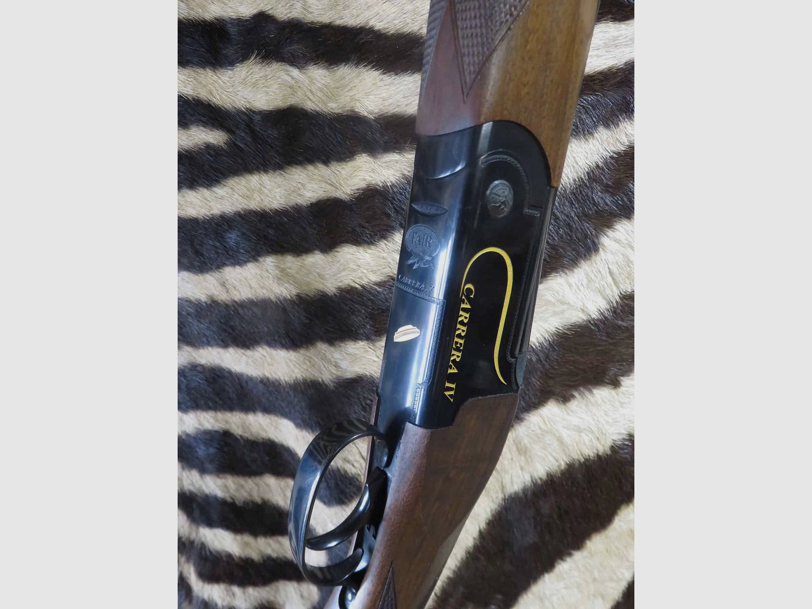 Flinte FAIR Carrera IV Kal.20/76 Läufe 76 cm 5 Chokes – verstellbare Backe – Waffenkoffer, Bild 6 von 11