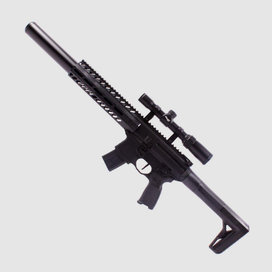Sig Sauer	 MCX Gen2 CO2 Gewehr NBB SET 4,5mm Diabolo BLK +1-4x24 ZF