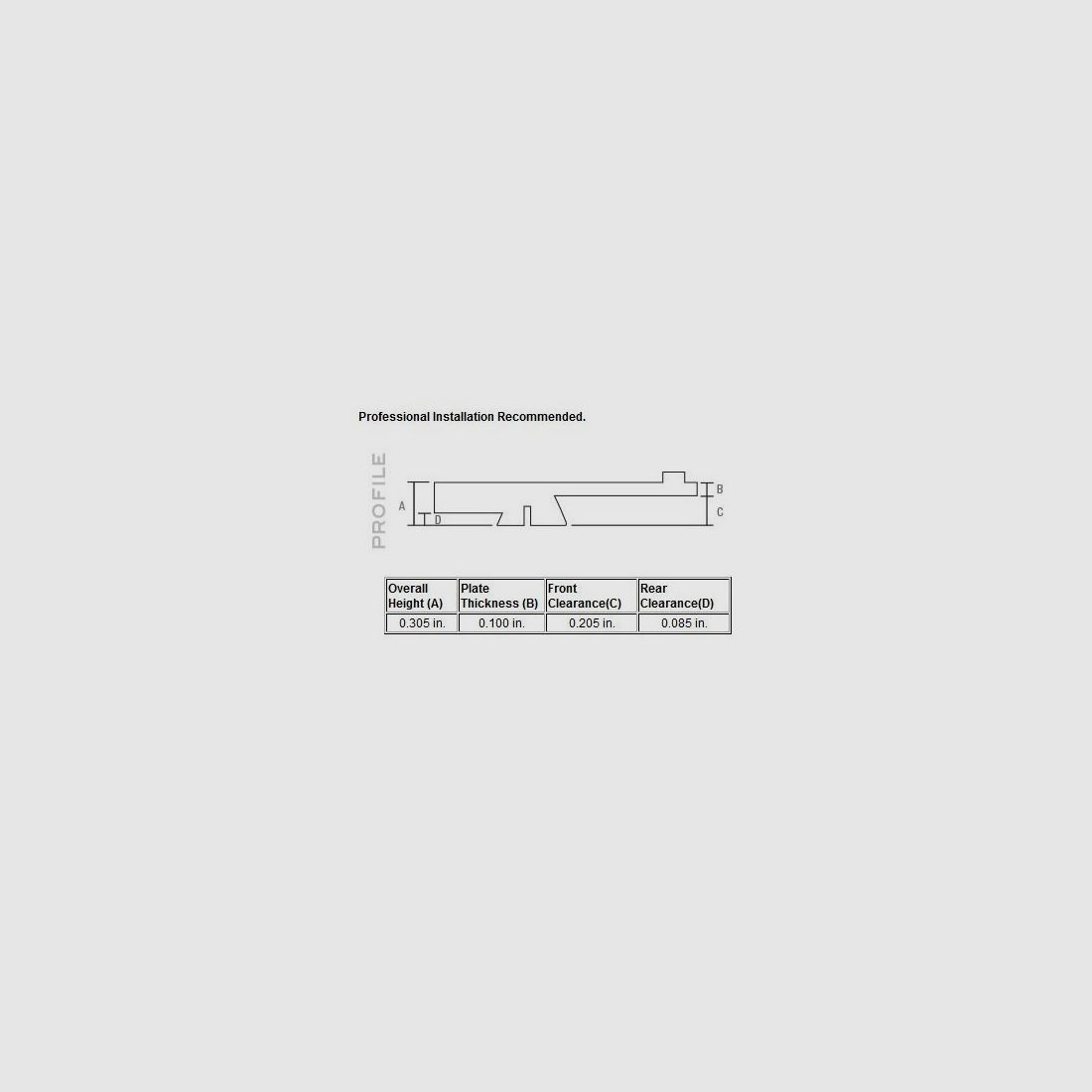 RMR/SRO Footprint H&K 45/P30/SFP9, billede 3 af 3