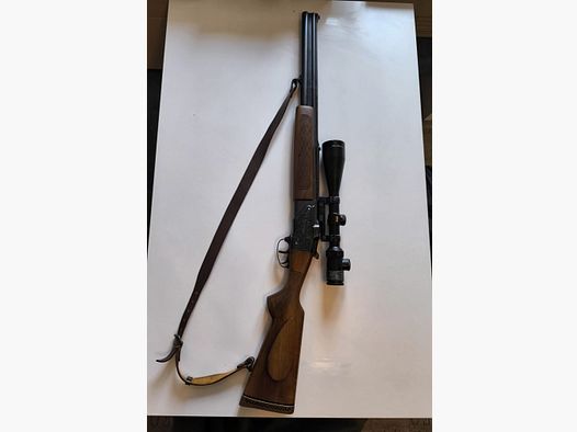 Brünner double-barreled shotgun