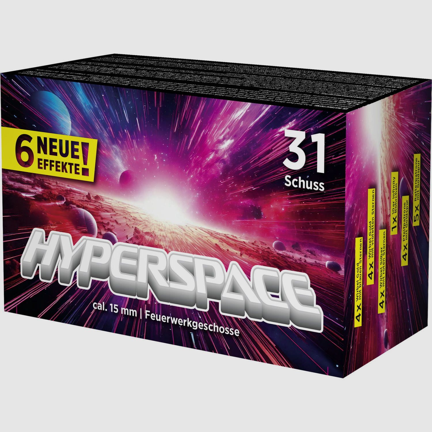 Umarex Hyperspace 15 mm scatola 31 pezzi