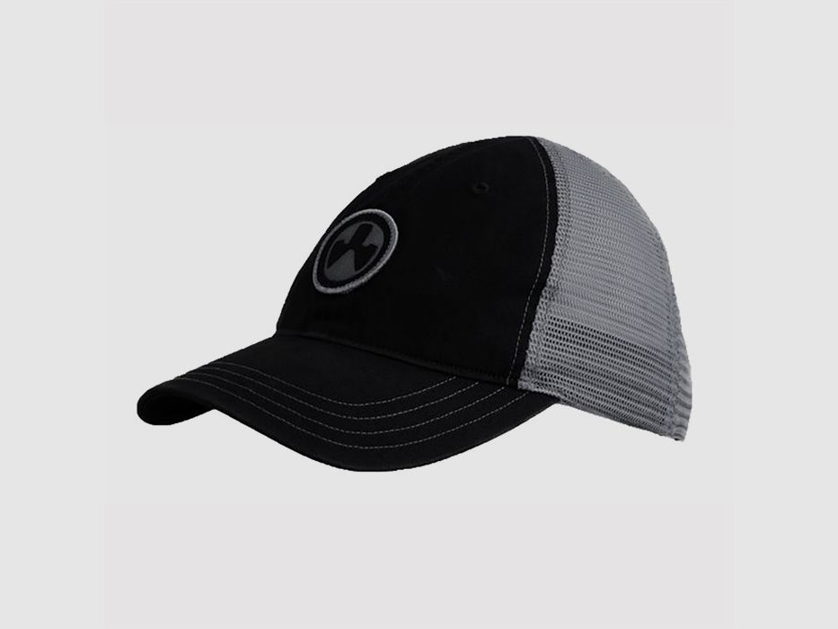 MAGPUL ICON PATH GARMENT WASHED TRUCKER HAT BLACK/CHARCOAL, imagen 2 de 3