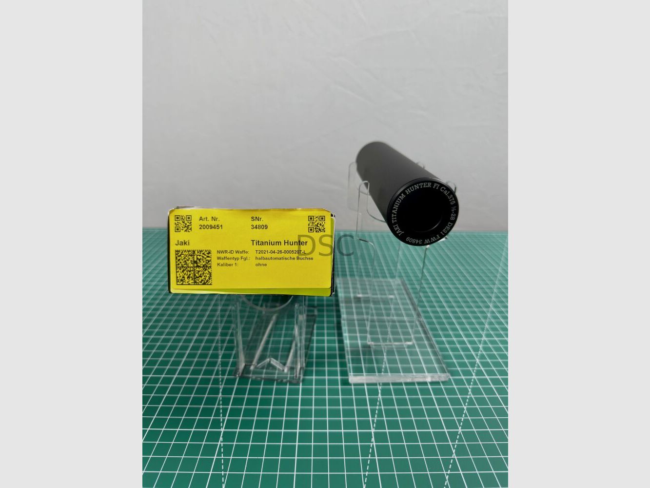 Schalldämpfer Jaki Schall.Jaki Titanium Hunter, .375,1/2x28 ohne