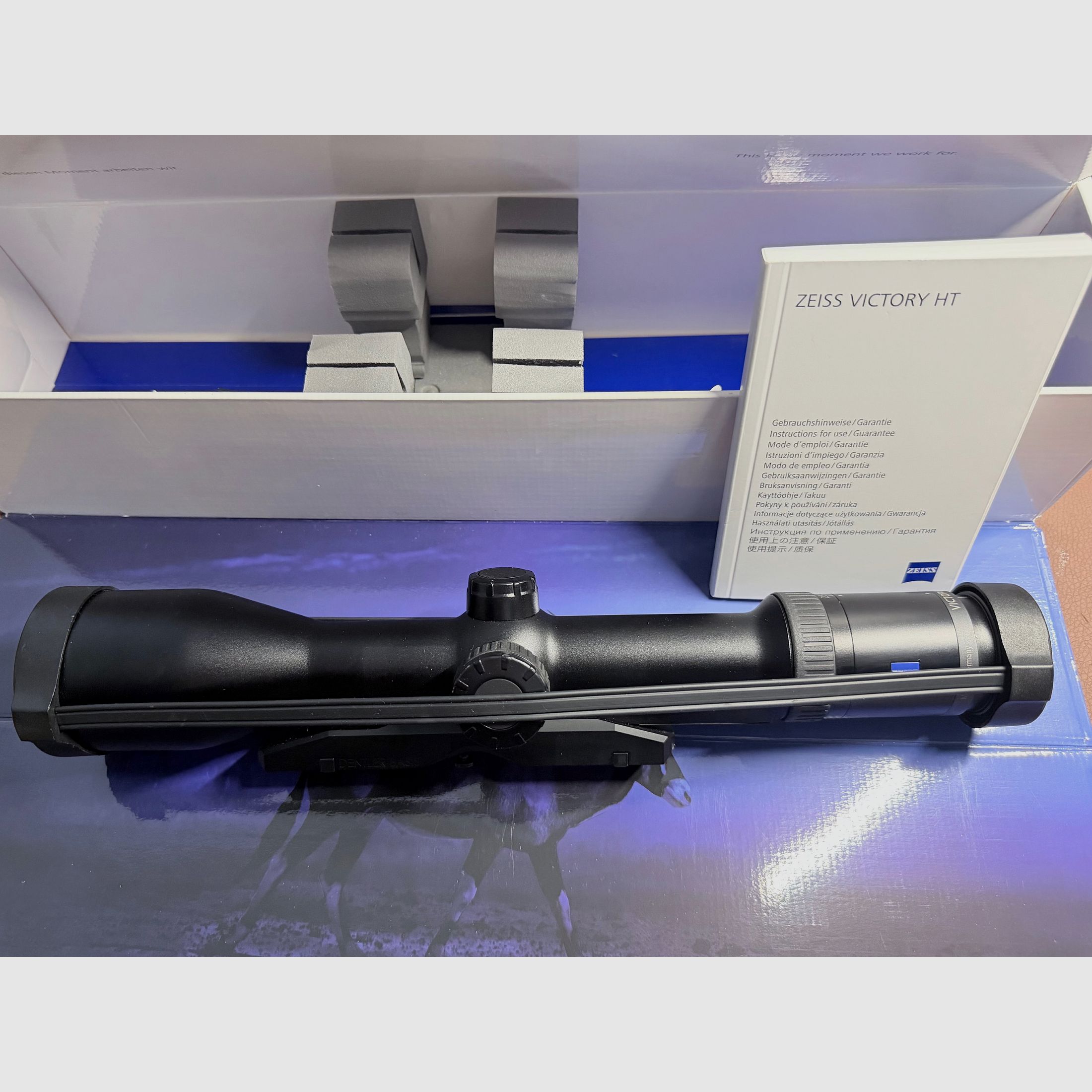 ZEISS Victory HT riflescope with Dentler mount – excellent condition