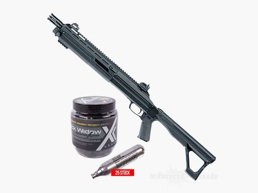 T4E T4E HDX Markierer .68 black Set Black Widows 68 + Co2