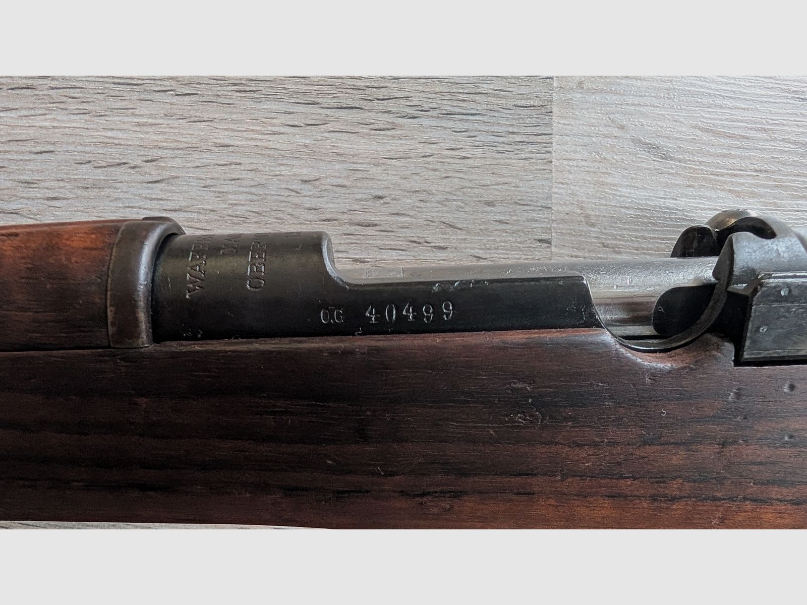 Swedish Mauser M96 Oberndorf year of manufacture 1900 matching numbers