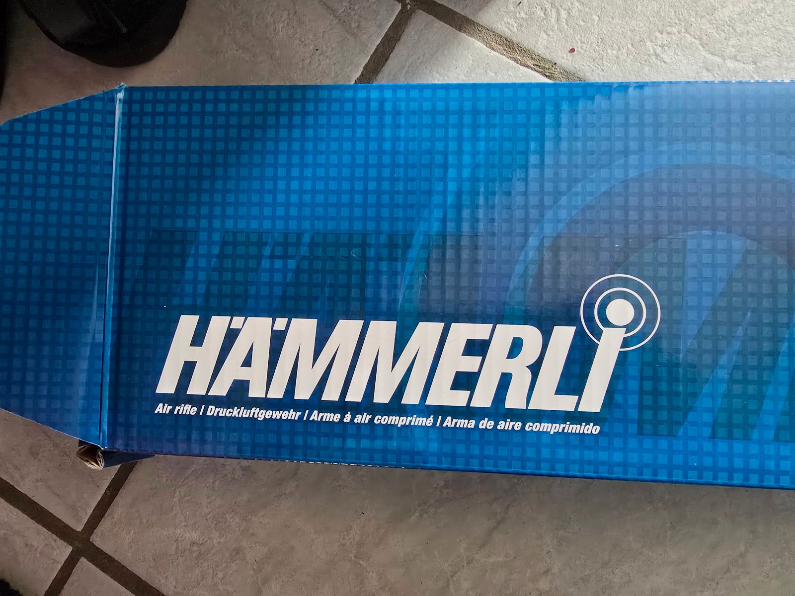 Carabina de aire comprimido de quiebre