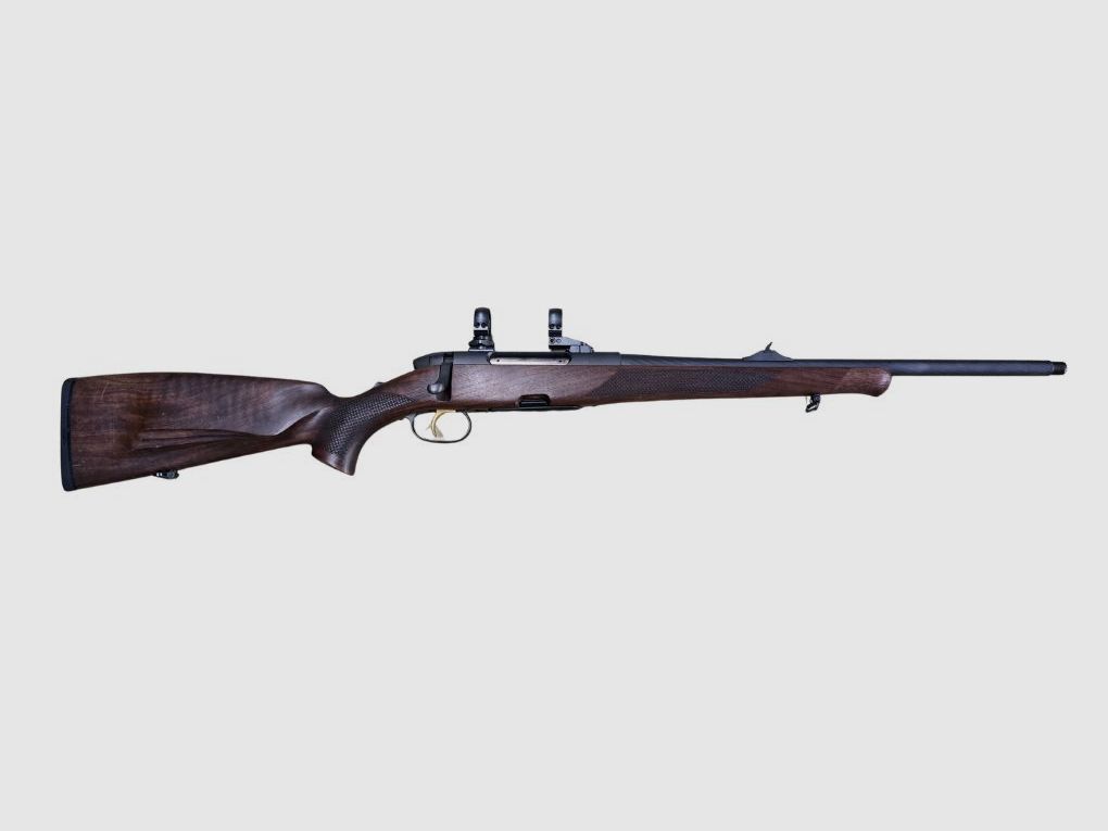 gebr. STEYR SM12 LINKSSCHAFT mit EAW Schwenkmontage 30 mm Ring, Zustand: Sehr gut, NPR: 4.604,00, Bild 1 von 6