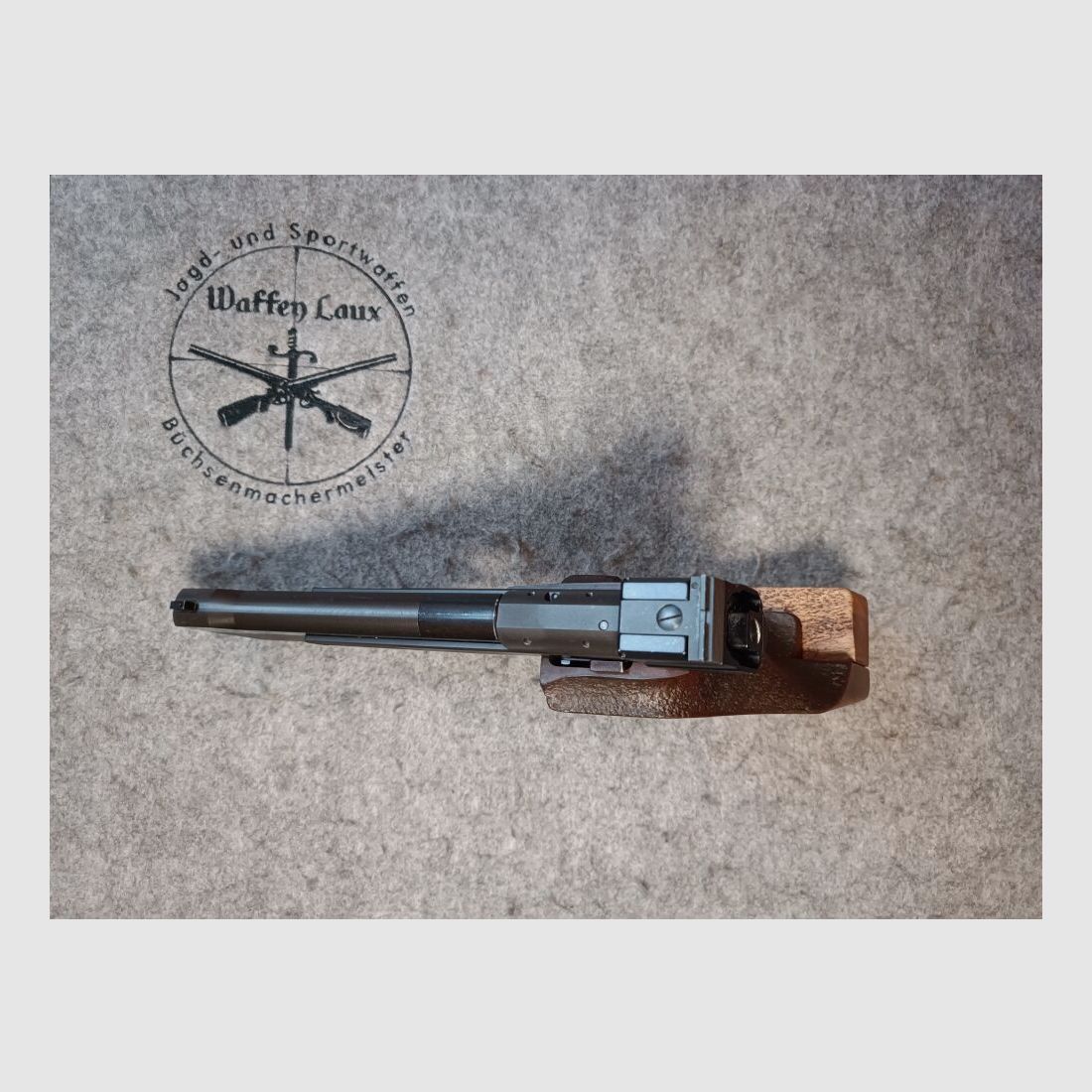 Hämmerli Switzerland Mod. 215 Sport with two barrel weights and accessories