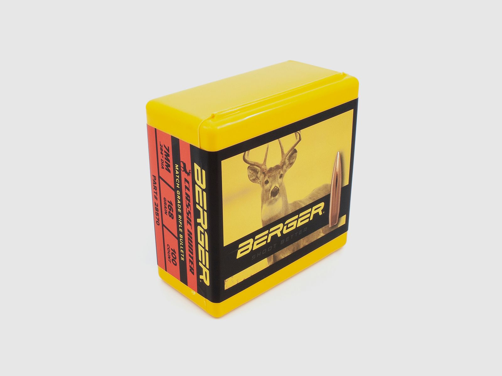 Berger Geschoss 7mm/.284 Classic Hunter 168GR 100 Stück