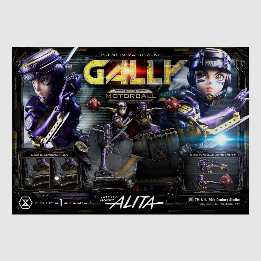 Alita: Battle Angel Ultimate Premium Masterline Series Statue 1/4 Gally Motorball Regular Version 47 cm | 43090