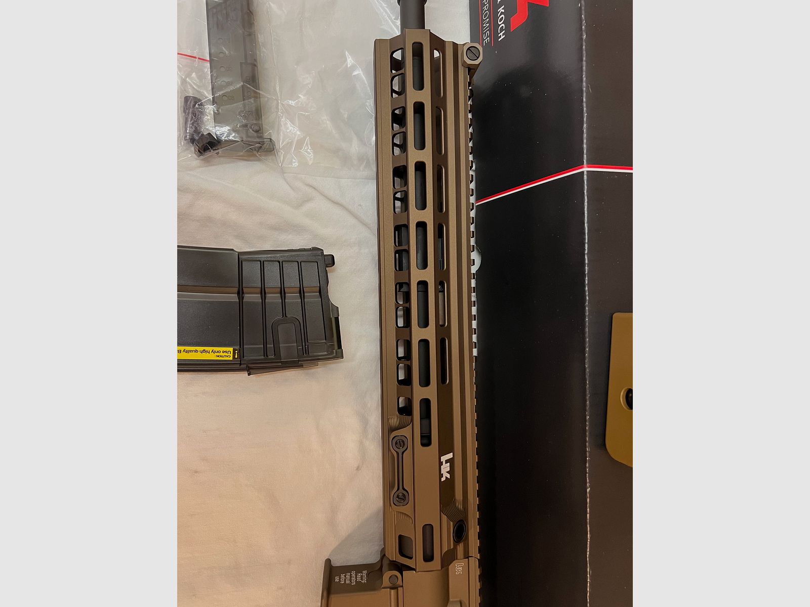 Umarex VFC Heckler & Koch HK M110 A1 Airsoft Vollmetall Gas-Blow-Back 6mm BB grünbraun neu NP 800€