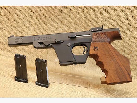 Walther GSP, Kal. 22lr. inkl. 2 Ersatzmagazine