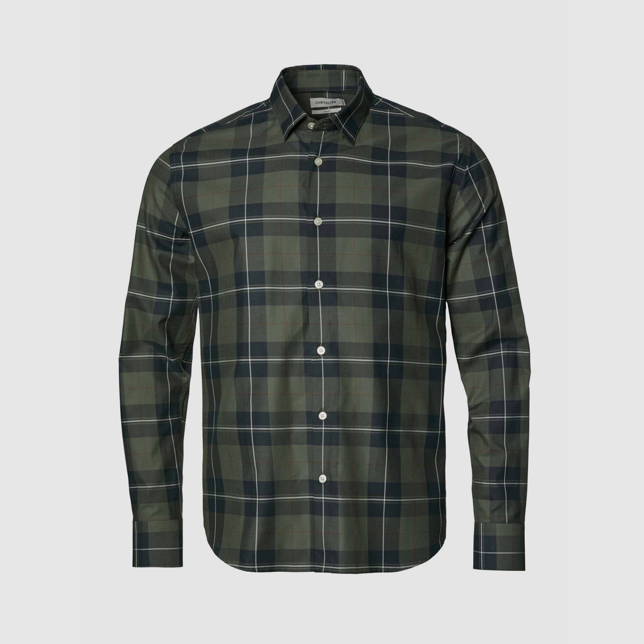 Chevalier Carlton Contemporary Fit Shirt Men Chevalier Check Dark XL