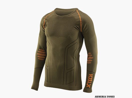 X TECH – EVOLUTION CREW NECK T-SHIRT GREEN