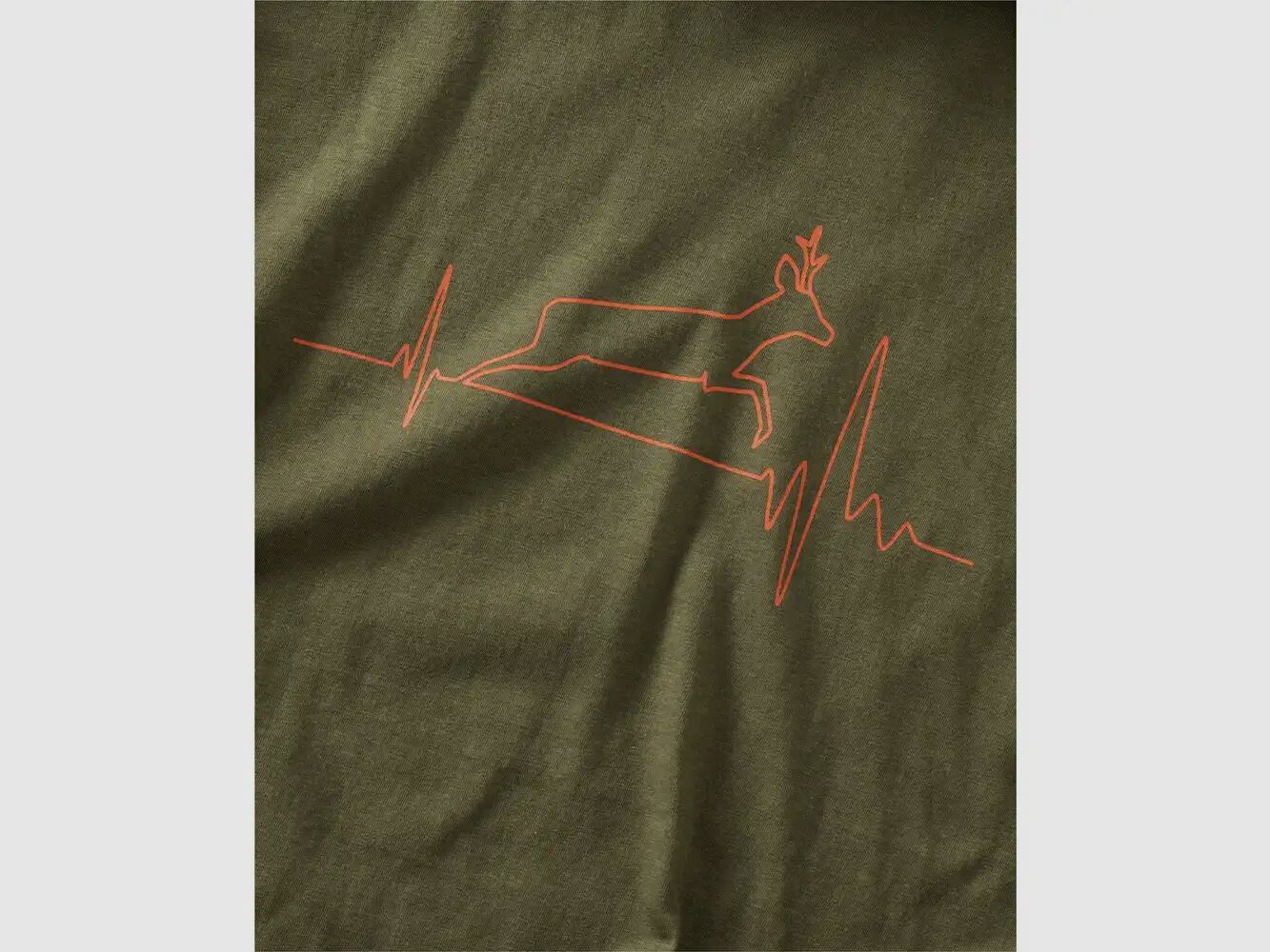 Koszulka Parforce T-Shirt Bock Beat - Oliwkowa
