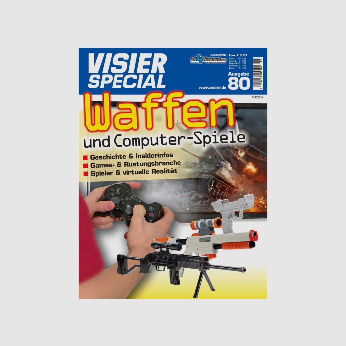 Magazine VISIER Special 80 Armes et jeux vidéo
