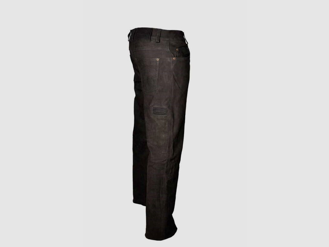 Hubertus Lederhose 5 Pocket braun 38