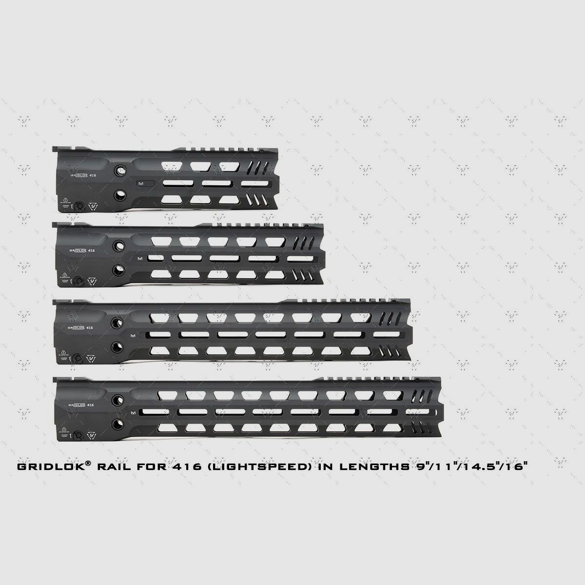 Strike Industries Lightspeed Gridlok 416 Handguard, Bild 1 von 4
