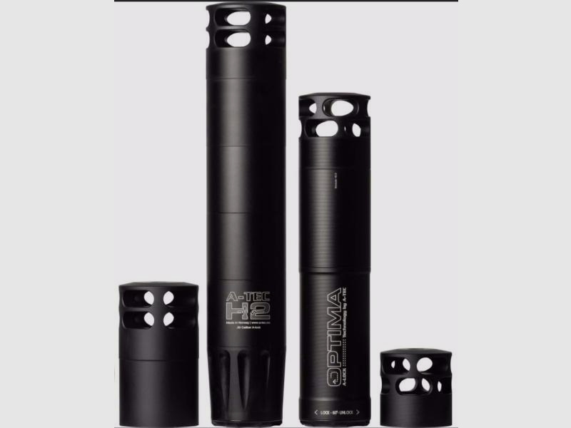 A-TEC Zubehör f. Schalldämpfer End Cap Break -Mündungsbremse f. Optima45   bis .375