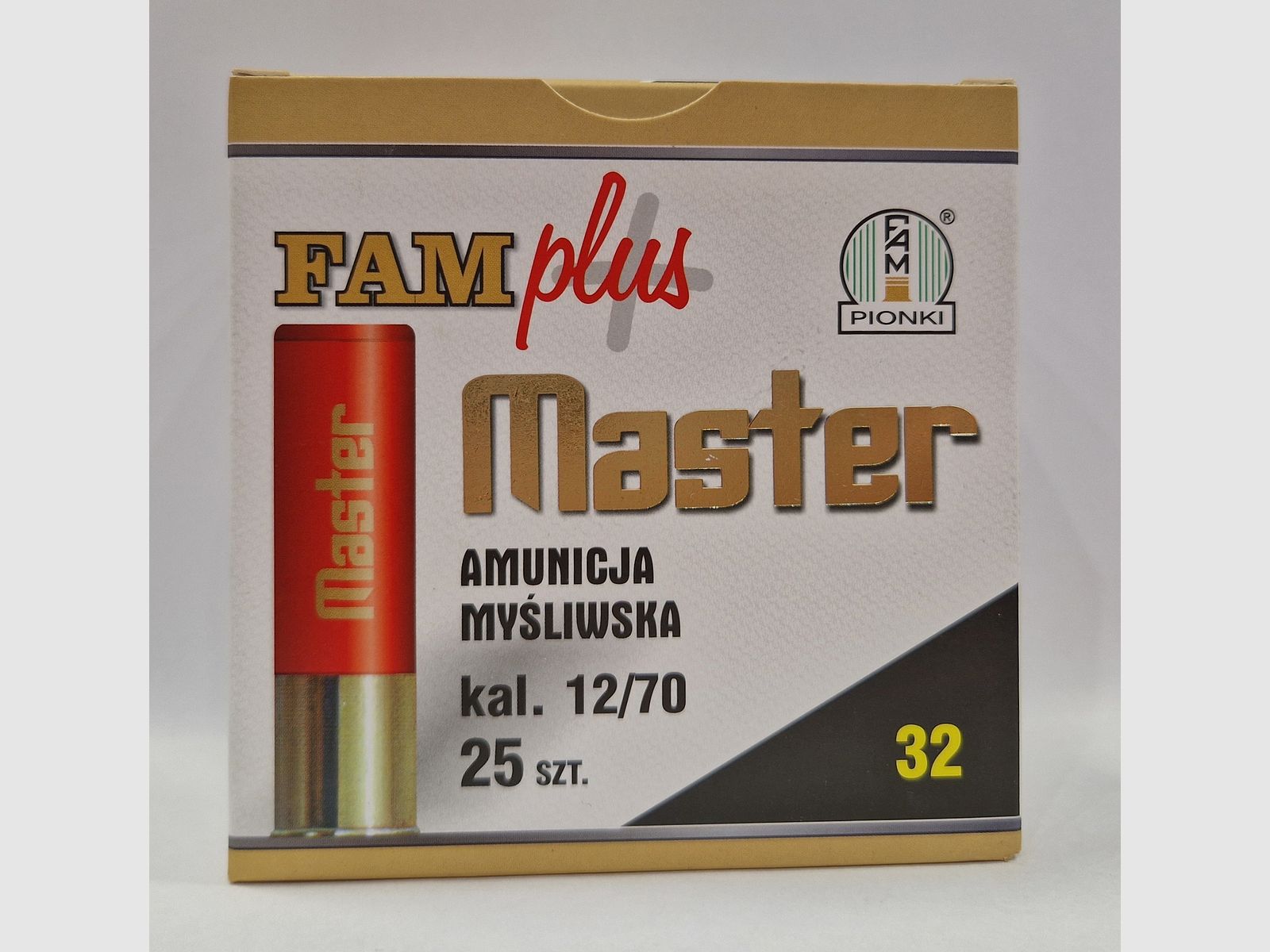 Amunicja Pionki 12/70 MASTER PLUS 32g, zdjęcie 2 z 2