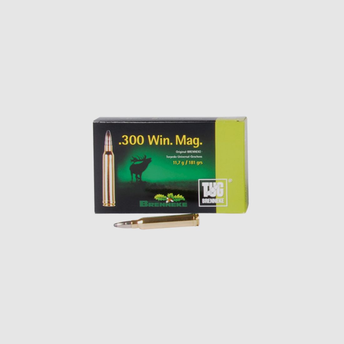 Brenneke .300 Win. Mag. 181GR TUG 20 patronen