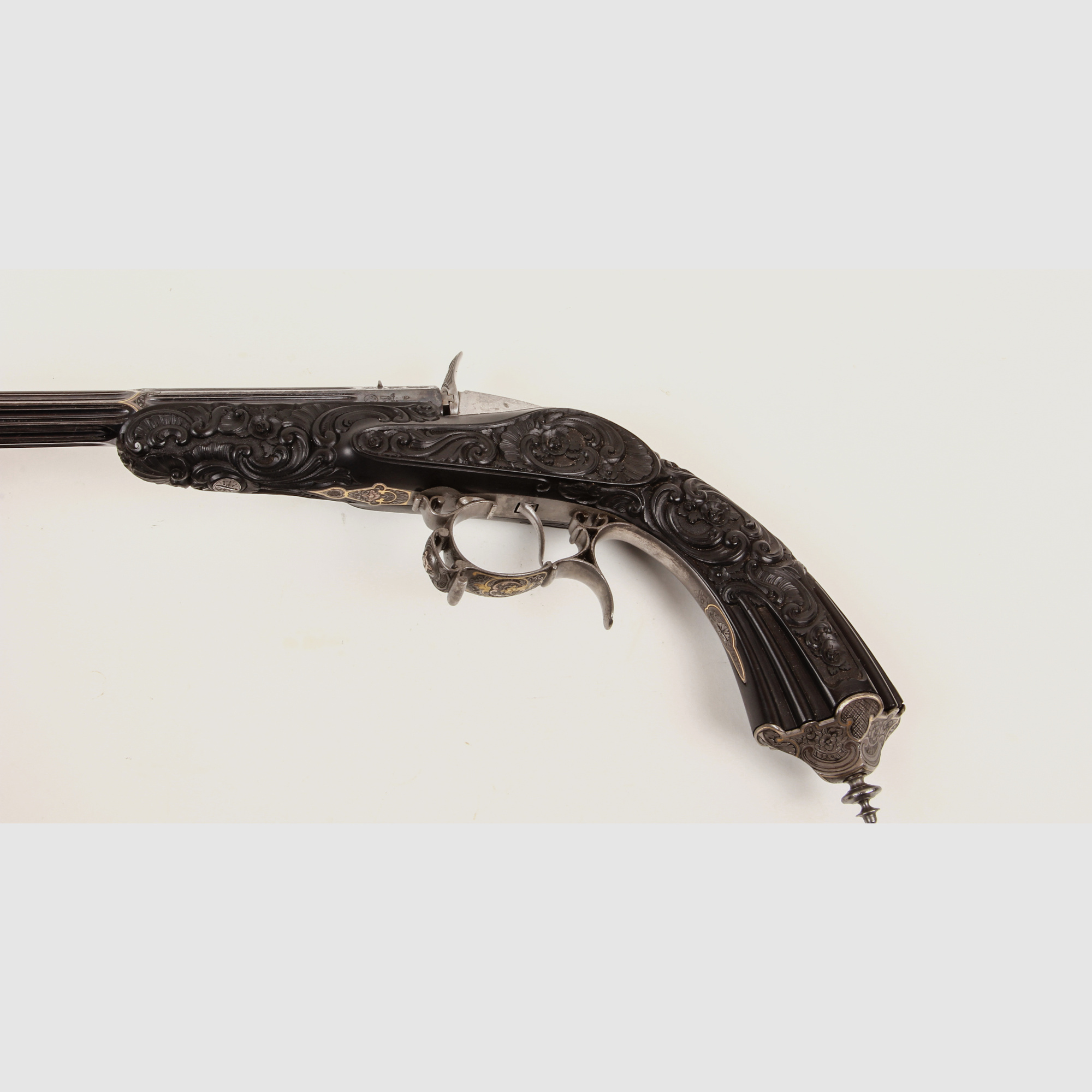 Salonscheibenpistole Mangeot Brüssel  ca. 1860  Artikel 10437